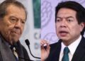 INE declara empate entre Porfirio Muñoz Ledo y Mario Delgado por presidencia de Morena