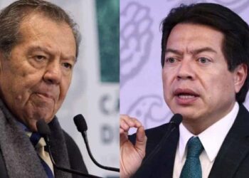 INE declara empate entre Porfirio Muñoz Ledo y Mario Delgado por presidencia de Morena