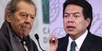 INE declara empate entre Porfirio Muñoz Ledo y Mario Delgado por presidencia de Morena
