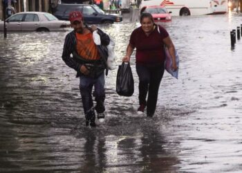 Frente frío no. 7 ocasionará lluvias en todo el país