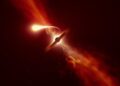 Detectan rara explosión de luz de una estrella