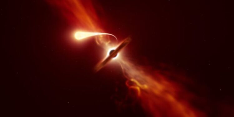 Detectan rara explosión de luz de una estrella