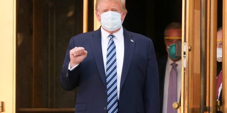 Dan de alta a Donald Trump y manda este mensaje