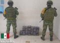 Sedena decomisa 64 kg de cocaína en Matamoros