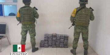 Sedena decomisa 64 kg de cocaína en Matamoros