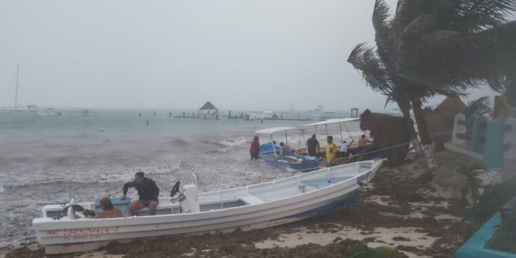 Se forma la depresión tropical 25 cerca del sureste de México
