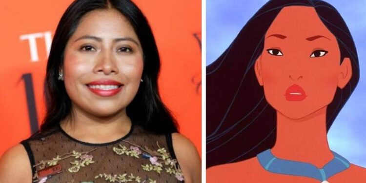 Así se vería Yalitza Aparicio como Pocahontas