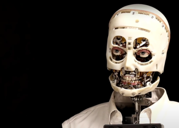 El nuevo robot de Disney: sin piel y parpadea como humano