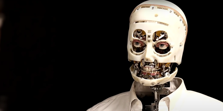 El nuevo robot de Disney: sin piel y parpadea como humano