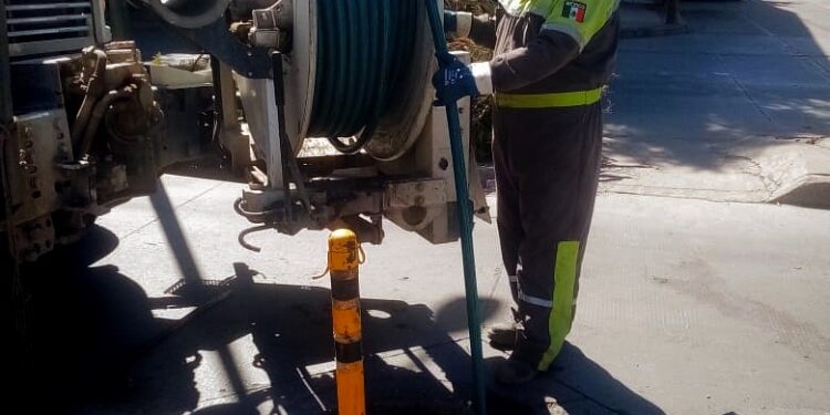 Se concluye limpieza de 6 km de redes sanitarias