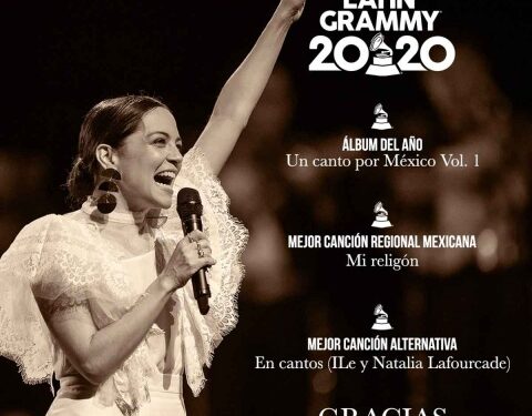 Lafourcade, la gran ganadora de los Grammy Latino
