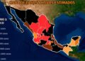 Mapa del Covid en México, 29 de noviembre