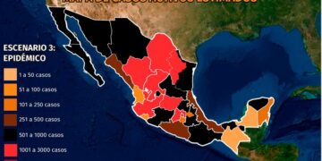 Mapa del Covid en México, 29 de noviembre