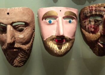 Máscaras de la Danza de la Conquista