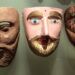 Máscaras de la Danza de la Conquista
