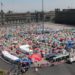 Gobierno pide a FRENA desalojar el Zócalo tras altercado