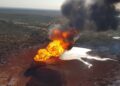 Explota gasoducto de Pemex en NL