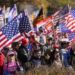 Miles de simpatizantes de Trump protestan en Washington por fraude electoral