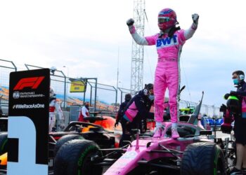 Checo Pérez saldrá tercero en el Gran Premio de Turquía