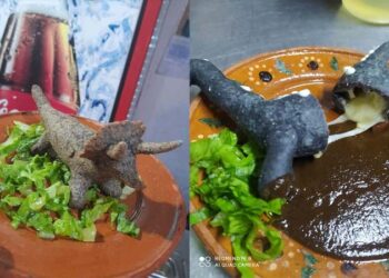 Dinoquesadillas; la  creatividad culinaria de Jesús Abraham Padilla
