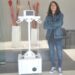Estudiante mexicano crea dispositivo desinfectante equipado con luz UV