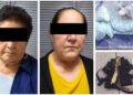 Atrapan a dos abuelitas que transportaban droga en la suela de sus zapatos