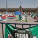 Frena levanta “provisionalmente” campamento