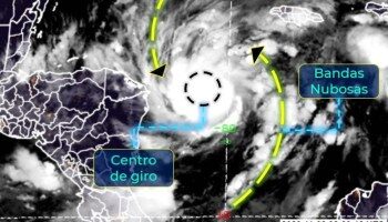 Eta se vuelve a convertir en huracán rumbo a EEUU