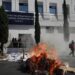 Feministas realizan destrozos en la Fiscalía General de Justicia de la Ciudad de México