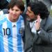 El mensaje de Messi a Maradona