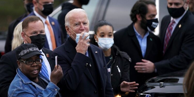 Joe Biden regresa a Delaware a esperar resultados de la elección