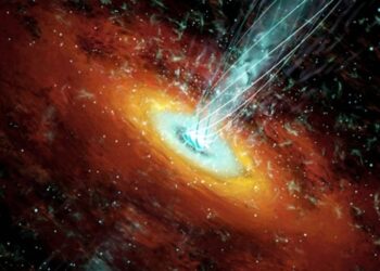 Científicos descubren galaxia que emite rayos gamma