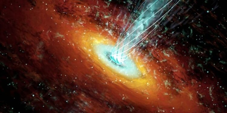 Científicos descubren galaxia que emite rayos gamma