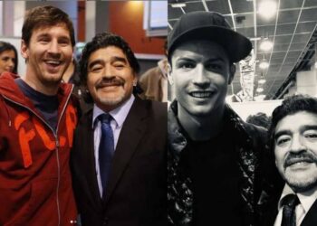 Así reaccionaron Messi y Cristiano Ronaldo por la muerte de Diego Armando Maradona