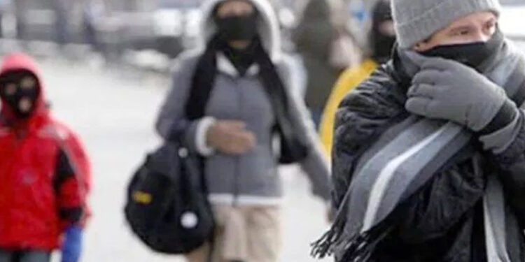 Frente frío no. 20 traerá temperaturas de hasta 5 grados