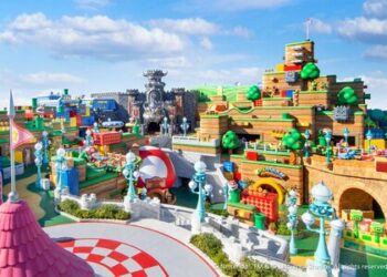 ¡Así luce por dentro Super Nintendo World!