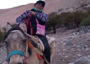 “La profe caballa”, la maestra rural chilena que cabalga por horas para dar clase