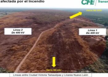 Apagón del lunes fue provocado por incendio: CFE
