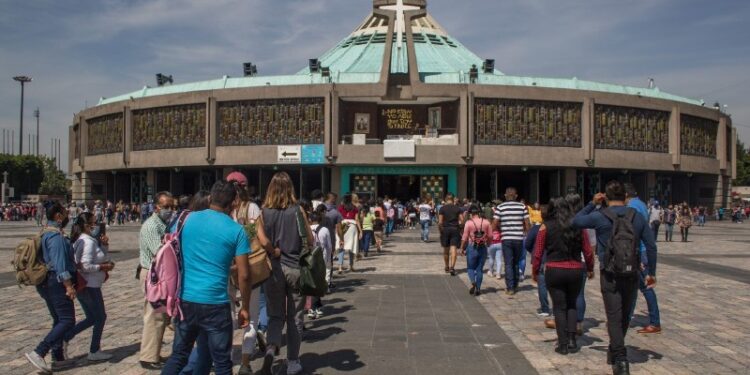 Celebran virtualmente a la Virgen de Guadalupe en Guanajuato