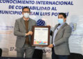 Ayuntamiento recibe “Premio Internacional de Calidad por Impulso al Desarrollo Sostenible”