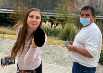 Policía le pide usar cubrebocas y nace #LadyCubrebocas
