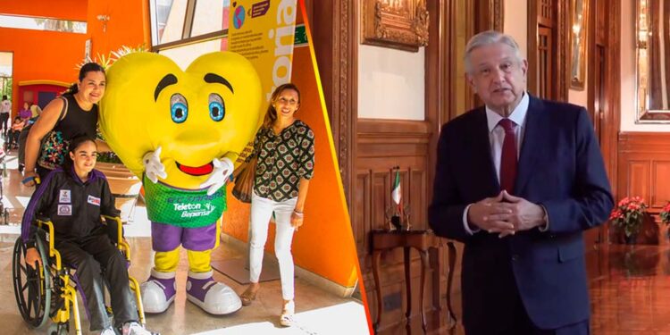 AMLO anunció convenio con Teletón para atender a más niños y niñas