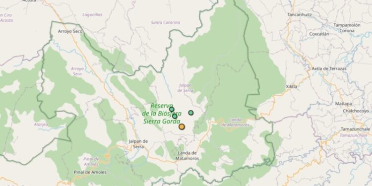 Se registran 4 sismos en la Sierra Gorda de Querétaro
