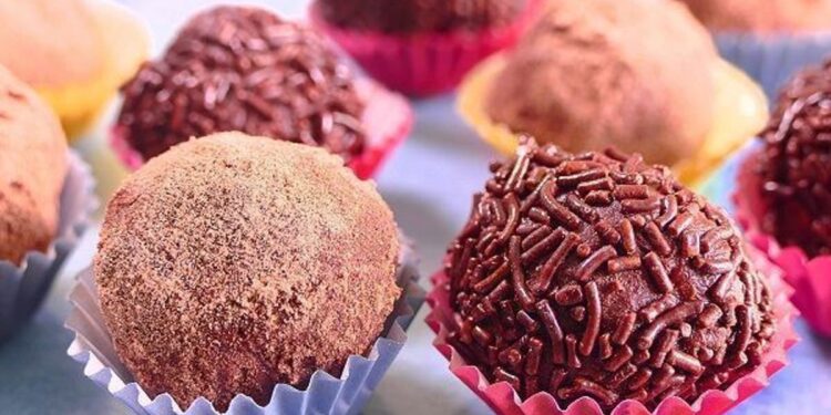 Trufas de chocolate, receta navideña