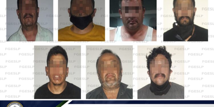 Condena por robo a cajero a siete personas en Tamasopo