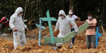 Brasil se aproxima a los 185.000 muertos por Covid-19