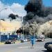 Fuerte incendio consume maquiladora en Reynosa, Tamaulipas