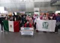 Médicos y enfermeras del IMSS de varios estados llegan a CDMX para apoyar contra covid-19