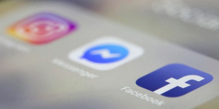 Facebook reporta caída de Messenger e Instagram