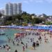 Llegan los turistas a Acapulco